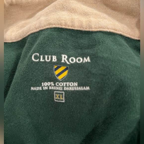 CLUB ROOM men green long sleeve shirt /size XL - Picture 6 of 7